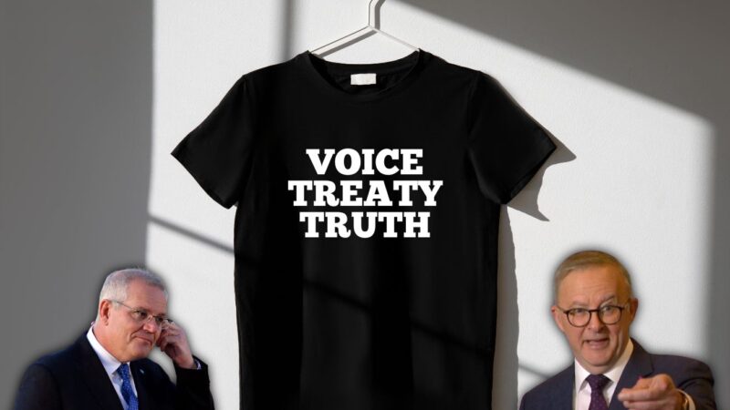 Prime Minister Blames Former Government for “Treaty” T-Shirt Incident