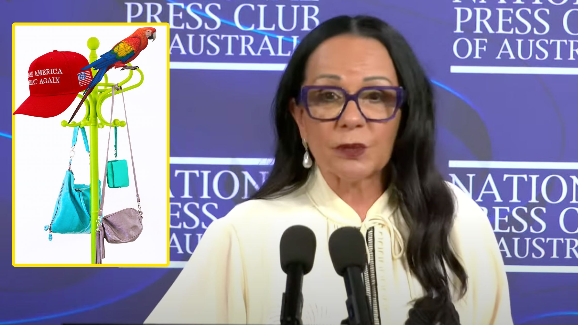 MP Linda Burney’s Awkward Mary Poppins Moment: Gucci Bag Fails to Deliver Constitutional Answers