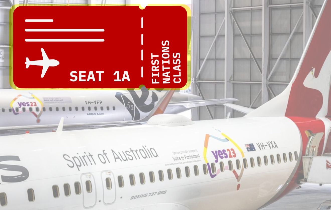 QANTAS Unveils Yes 23 Livery and “First Nations Class” seating at front of the plane