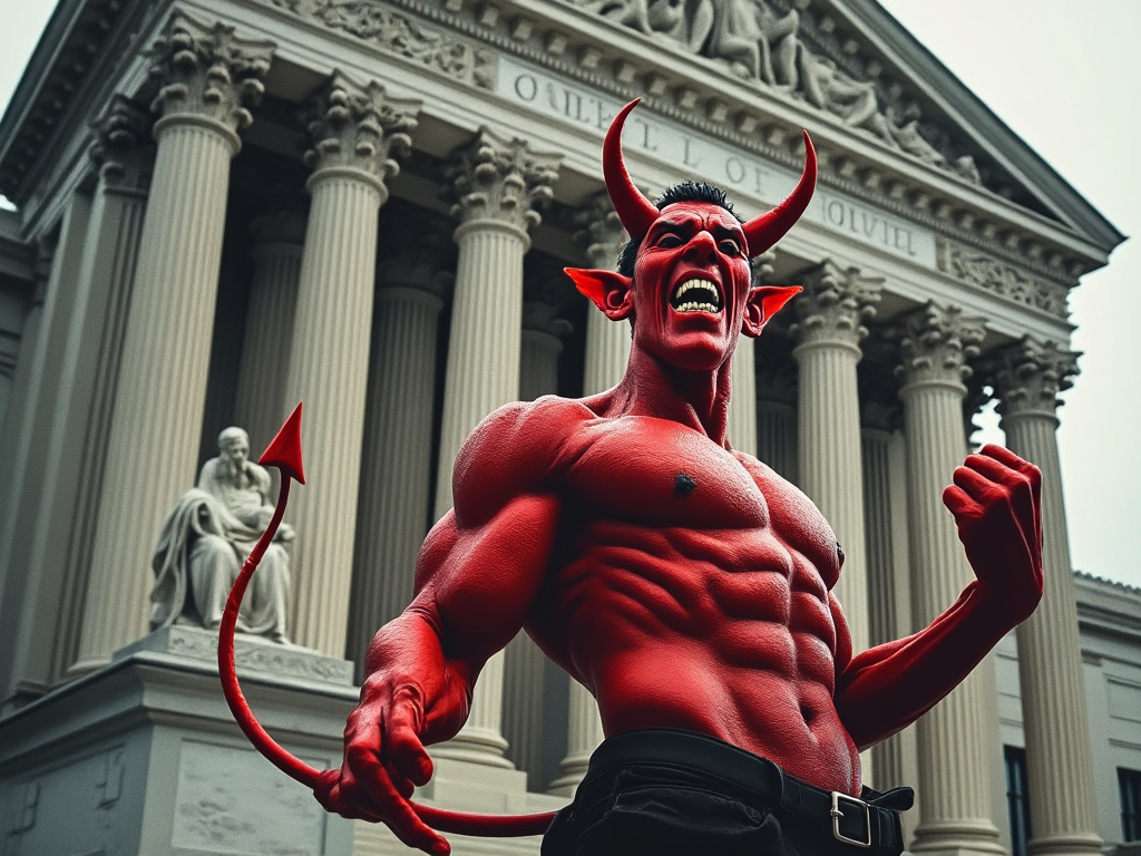 Devil Wins Landmark “Go to Hell” Case Against Divine Discrimination